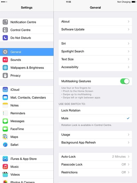 Press Software Update.If a new software version is available, it's displayed.Follow the instructions on the display to update your tablet's software.
