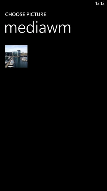 Press the required picture.