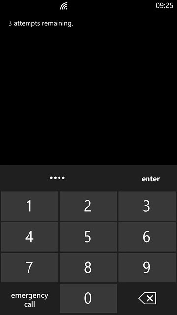 Key in your PIN and press enter.If your phone rejects the SIM:Contact your distributor or service provider where you bought your phone.
