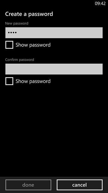 Press the field below 