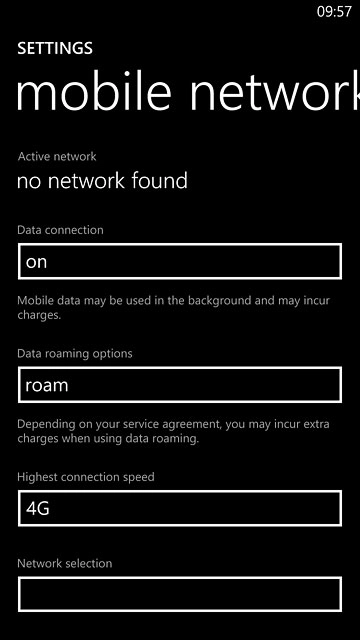 Press the field below 