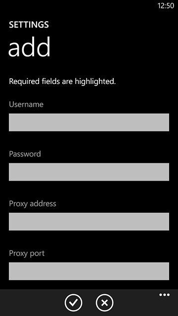 Press the field below 