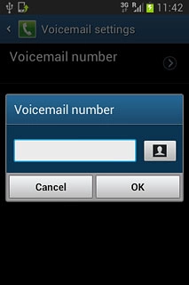 Key in +61414121121 and press OK.