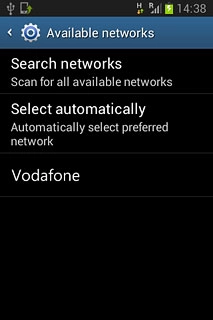 Press Select automatically.