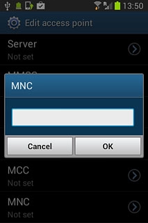 Key in 03 and press OK.