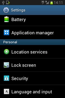Press Language and input.