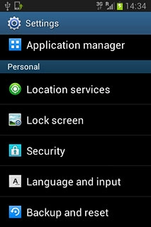 Press Backup and reset.