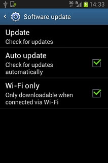 Press Update.If a new software version is available, it's displayed.Follow the instructions on the display to update your phone's software.