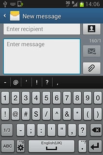 Press the required numbers or the required symbols.
