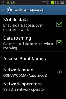 Press Access Point Names.