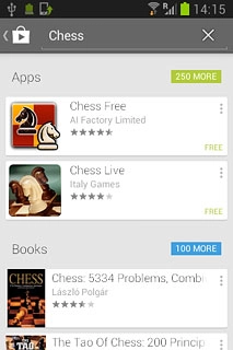 Press the required app.