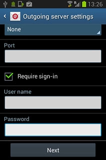 Press the field below 
