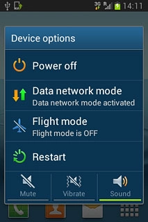 To turn on silent mode:Press Mute.