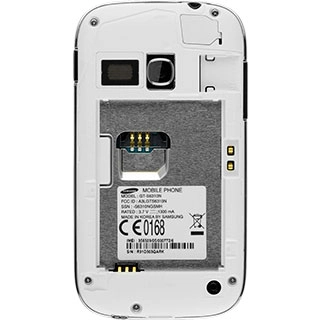 Place your SIM as illustrated next to the SIM holder.