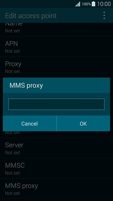 Key in 10.202.002.060 and press OK.