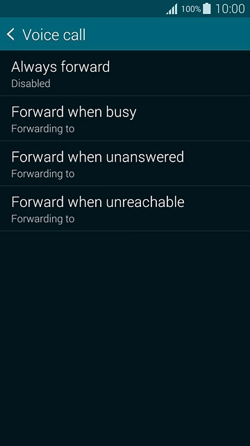 Forward when busy