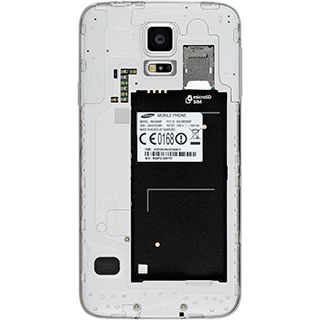 Slide your SIM into the holder.