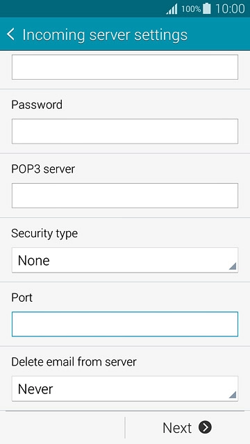 Press the drop down list below 