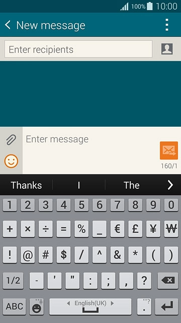 Press 1/2 to see more symbols.