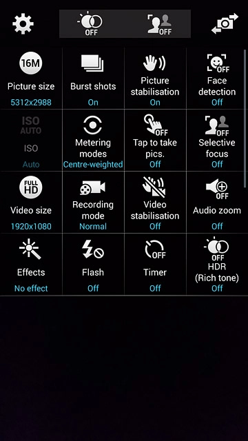 Press Flash repeatedly to turn the function on or off.