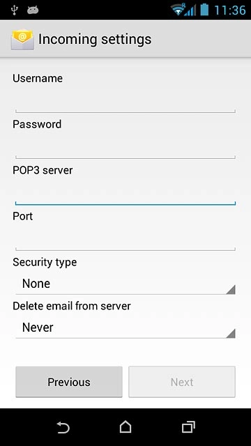Press the field below 