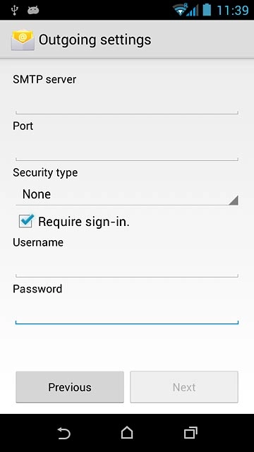 Press the field below 