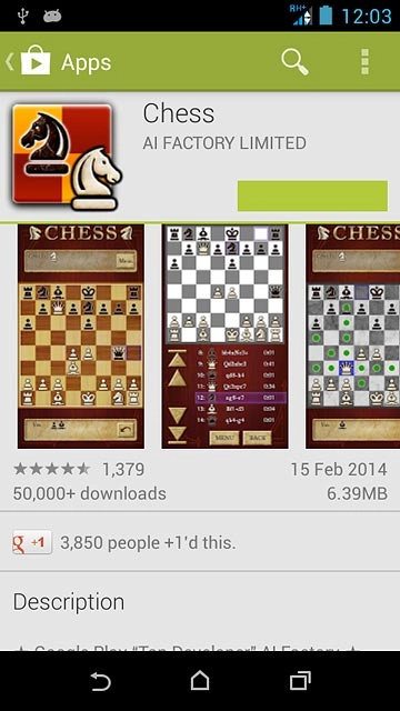 To buy an app:Press the price.