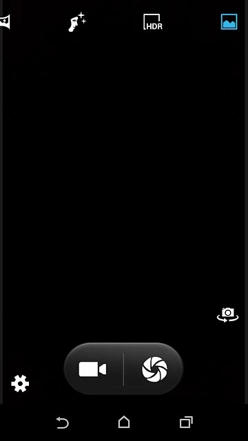 Press the settings icon.