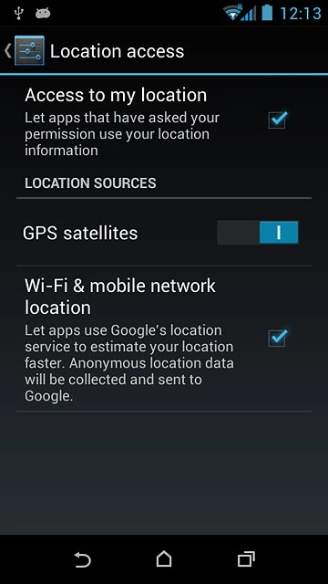 Press GPS satellites.