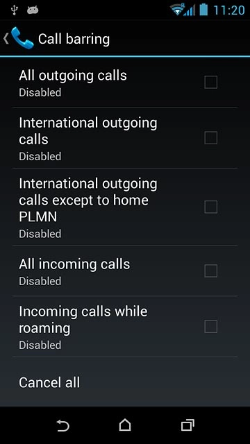 Incoming calls while roaming