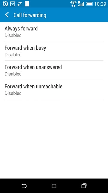 Forward when unanswered