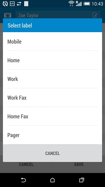 Press the required number type.