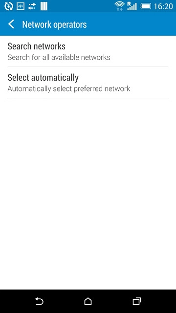 Press Select automatically.