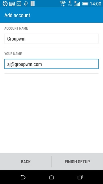 Press the field below 