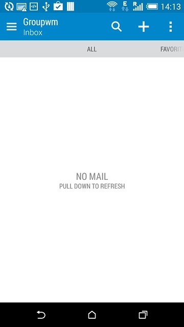 Press the home icon to return to the home screen.