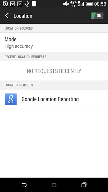 Press Mode.Proceed to step 3.If you turn off the function:Proceed to step 4.