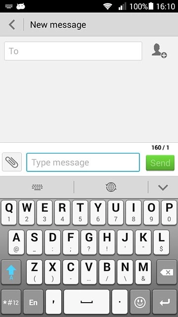 Press the letter keys to key in the required word.A number of words based on the letters you've keyed in are displayed.