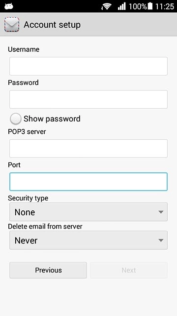 Press the field below 