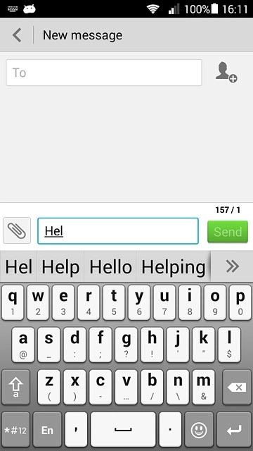 Press arrow right to see more words.