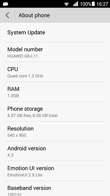 Press System Update.