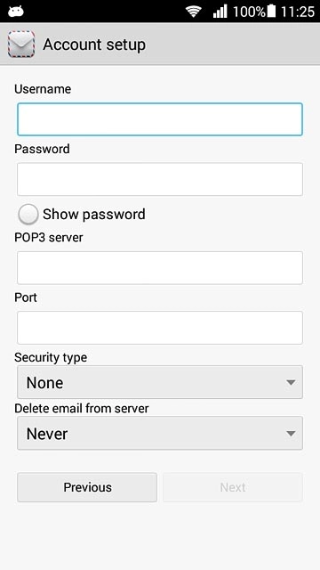 Press the field below 