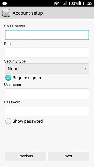 Press the field below 