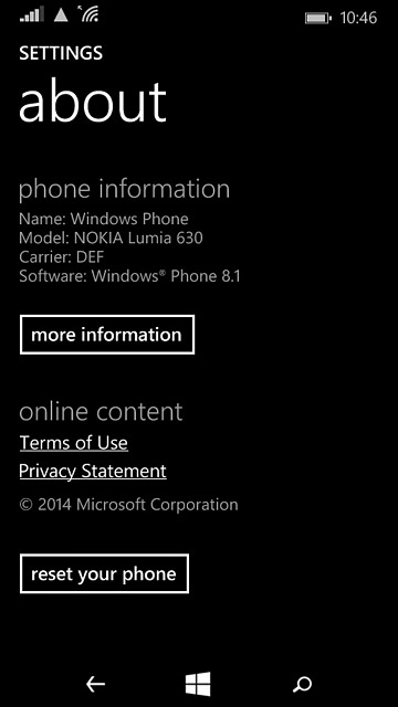 Press reset your phone.