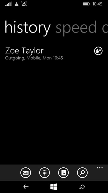 Press the required number.