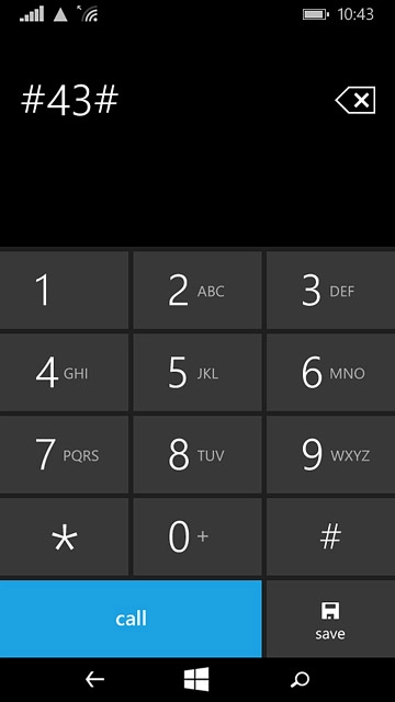 To turn off call waiting:Key in #43# and press call.