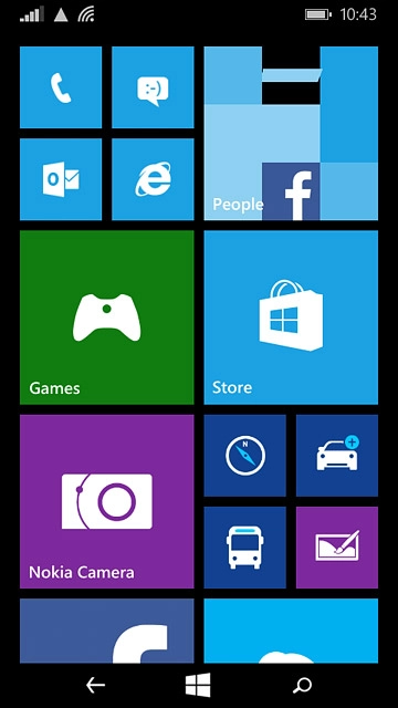 Press the phone icon.