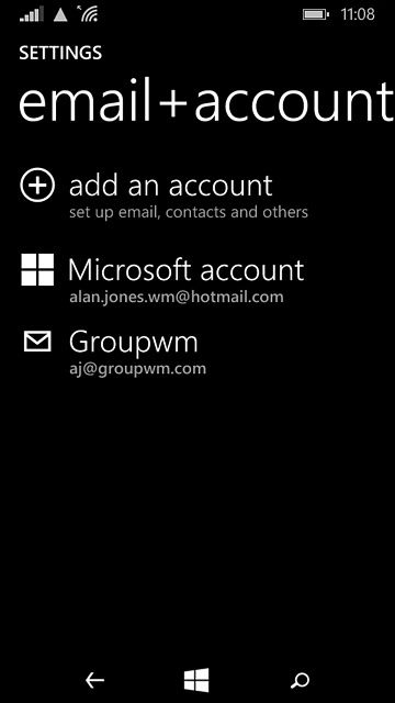 Press the home icon to return to the home screen.