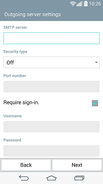 Press the drop down list below 