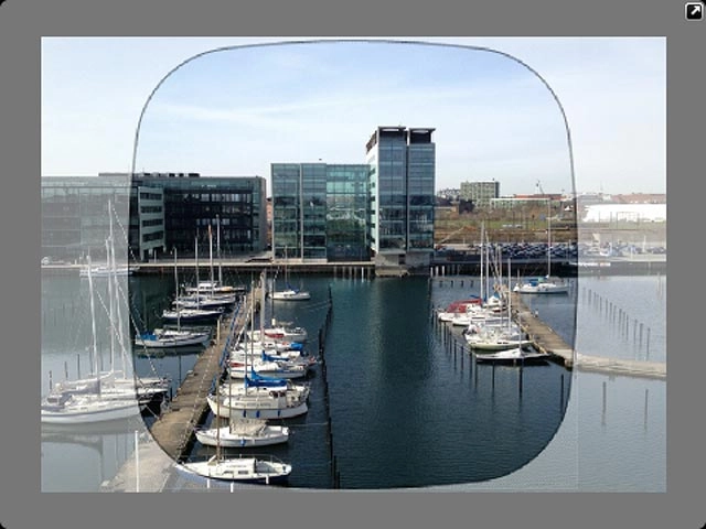 Drag the frame to the required position to select the required section.