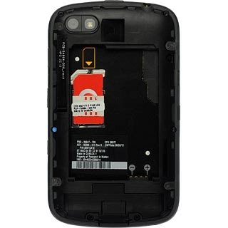 Slide your SIM into the SIM holder.